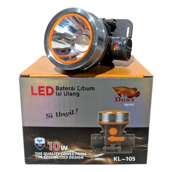PROMO Senter Kepala Dony KL-105 Si Unyil (10W) / Dony Senter Kepala KL-105 / KL 105 / KL105 [Cahaya