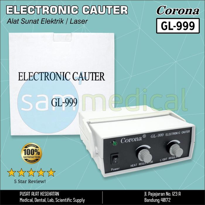Corona Electronic Cauter - Alat Sunat Laser / Elektrik Gl-999 New