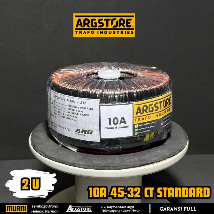 Trafo toroid donat 10A 45V CT Helenic German