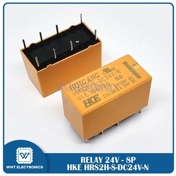 N3W RELAY 24VOLT 24V 8P 24 V VOLT 8PIN 8 PIN RELAY 24V 8 KAKI