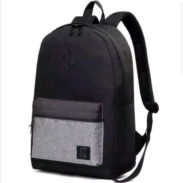 ORIGINAL Ransel Wanita Pria Kekinian Fashion korea Tas Sekolah Kain Oxford Berlapis Backpack Travel