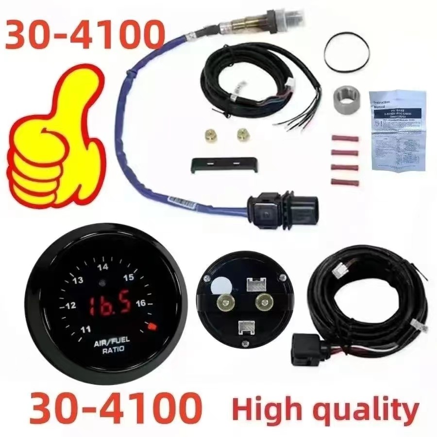 STOK TERBATAS  High quality wideband oxygen sensor 52mm AFR O2 UEGO wideband air fuel ratio meter ki