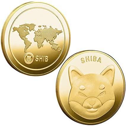 Coin Koin Fisik Crypto Seni Doge Ethereum Shiba Ripple Bitcoin Binance
