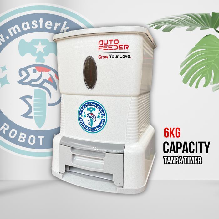 Autofeeder Limited Edition 6 Kg ( Fish Feeder ) - Tanpa Timer