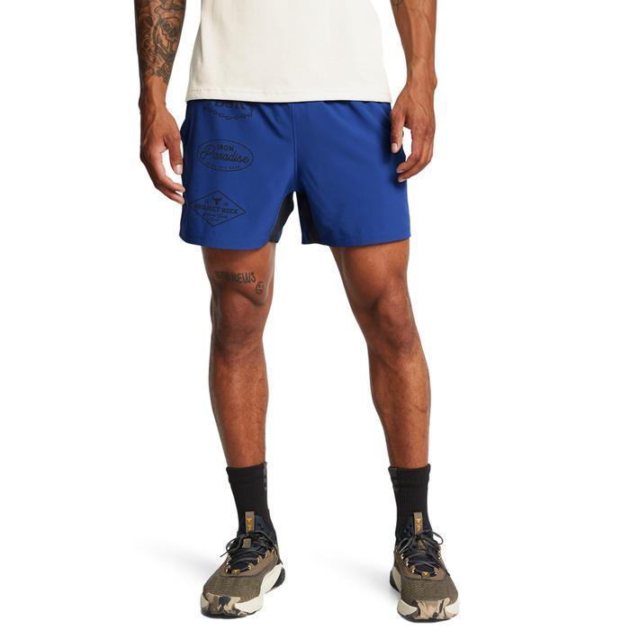 UNDER ARMOUR PROJECT ROCK ULTIMATE 5" TRAIN SHORTS