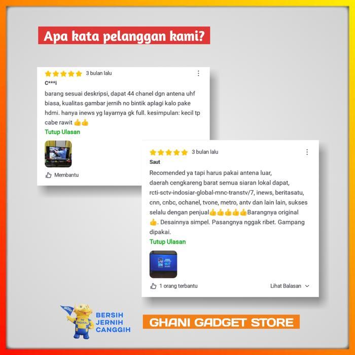 Media Player Smart Set Top Box Tv Digital Analog Tabung Wifi Free Hdmi Terjamin