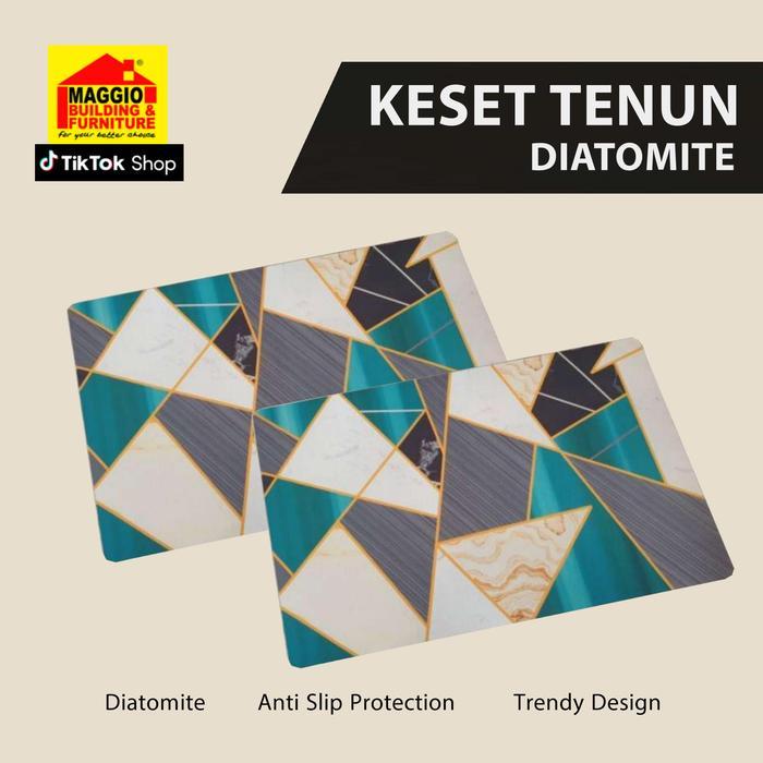 KESET DIATOMITE - KESET KAMAR MANDI MOTIF - KESET TOILET - DIATOMITE - JAMAS