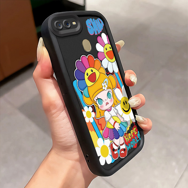 Casing Hp OPPO A7 OPPO A5s OPPO A12 OPPO A12S A11k Case Casing Anime manis gadis keren pola Kasus ta