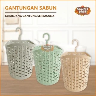 GANTUNGAN SABUN - Wadah Tempat Sabun Batang Dinding Kamar Mandi / Rak Keranjang Mandi