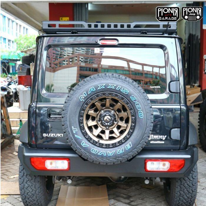 Bumper Belakang Besi Jimny JB74 High Quality 2019+ | Bumper Belakang Suzuki Jimny JB74