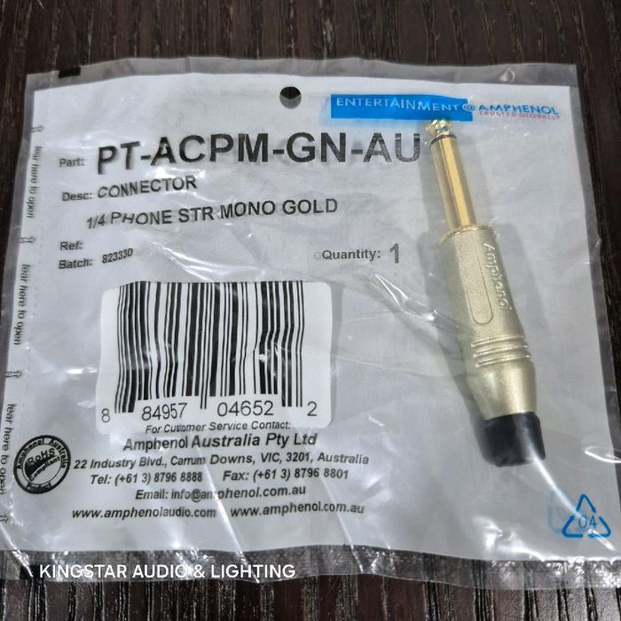 SALE Jack Akai Gitar Mono Amphenol ACPM-GN Original TERMURAH