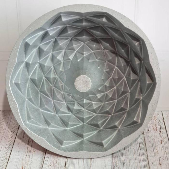 Diamond Marble Cake Pan / bundt pan / loyang kue marmer