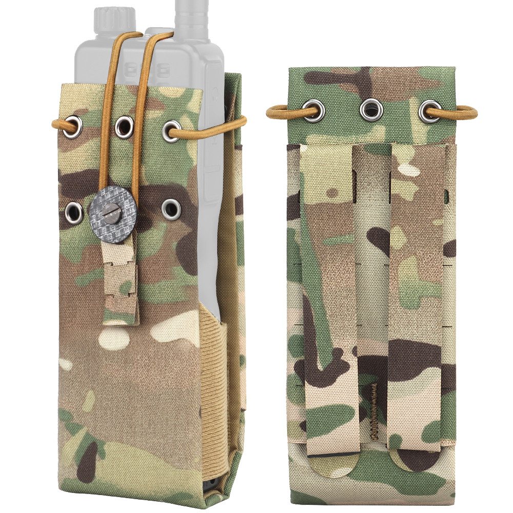 Tactical Molle PRC 152 PRC 148 Radio Pouch Military Drop down Universal Walkie Talkie Pouch Waist Ba
