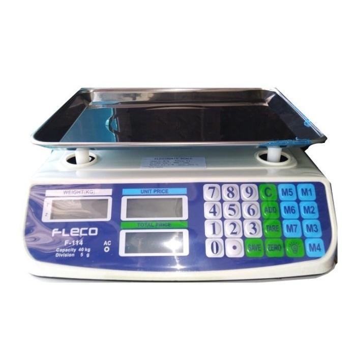 Timbangan dapur digital fleco F-114 timbangan 30 kg daging / buah