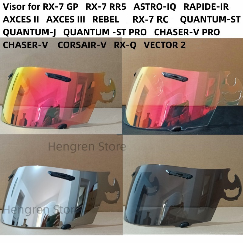 For Arai Rx7 Gp/Rr5/Rc -Iq E-Ir Axces Ii 2 Iii 3 Rebel Quantum-St/J/St Pro Chaser-V/V Pro Corsair-V