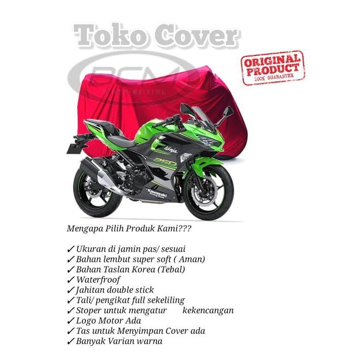 Sarung Cover Motor Kawasaki Ninja 250Fi Premium Original