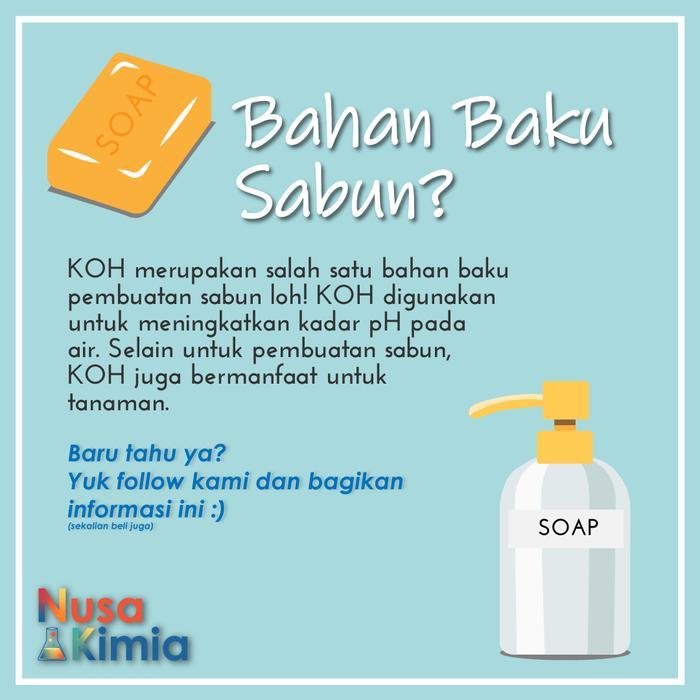 KOH / POTASSIUM HYDROXIDE /KALIUM HIDROKSIDA