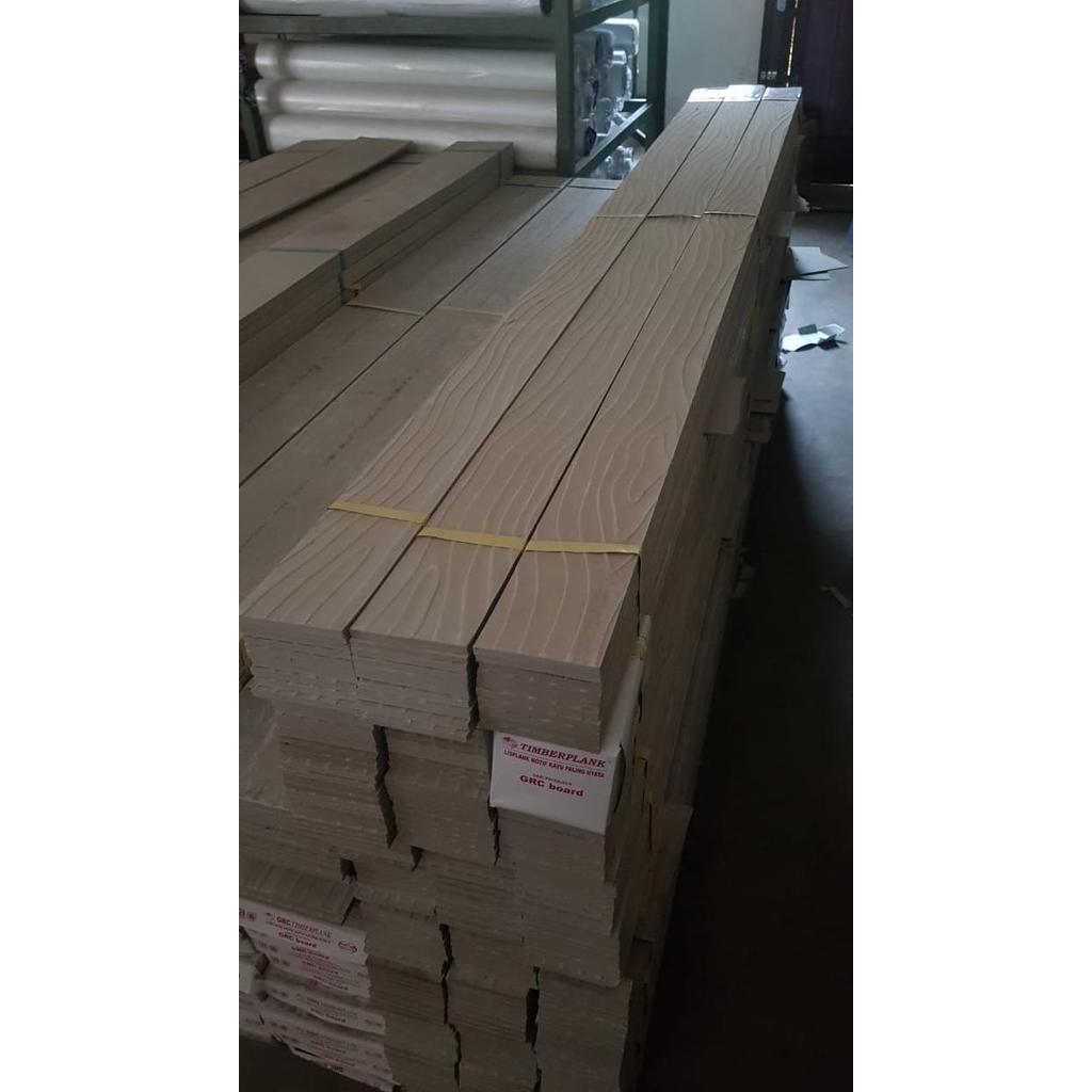 LISPLANK GRC 30 cm 4 m/ TIMBERPLANK URAT KAYU / LISPLANG GRC Gratis Ongkir