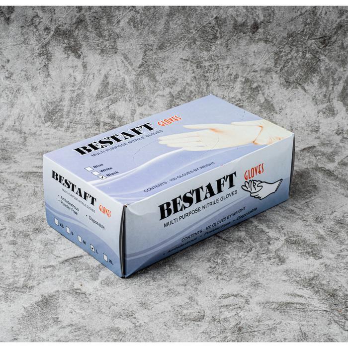 heand glove nitrile hitam size L / sarung tangan nitrile hitam