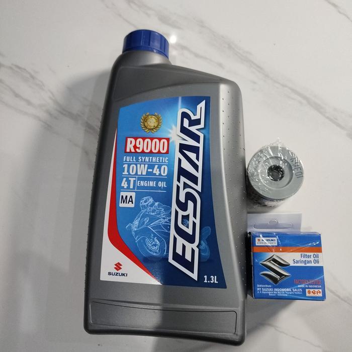 Suzuki Genuine Oli Ecstar 1,3 L R9000+ Oli Filter Redy Stok