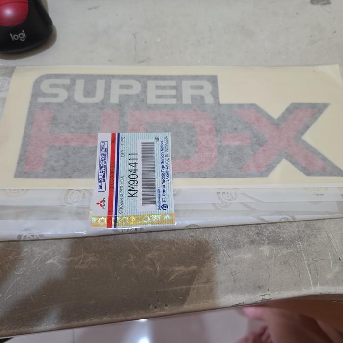 Sticker Stiker Super Hdx Colt Diesel Canter Km904411