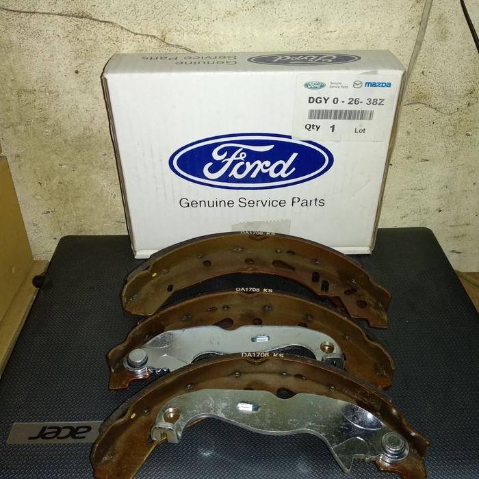 Brake Shoe Kampas Rem Belakang Set Mazda2 Mazda 2, Ford Fiesta