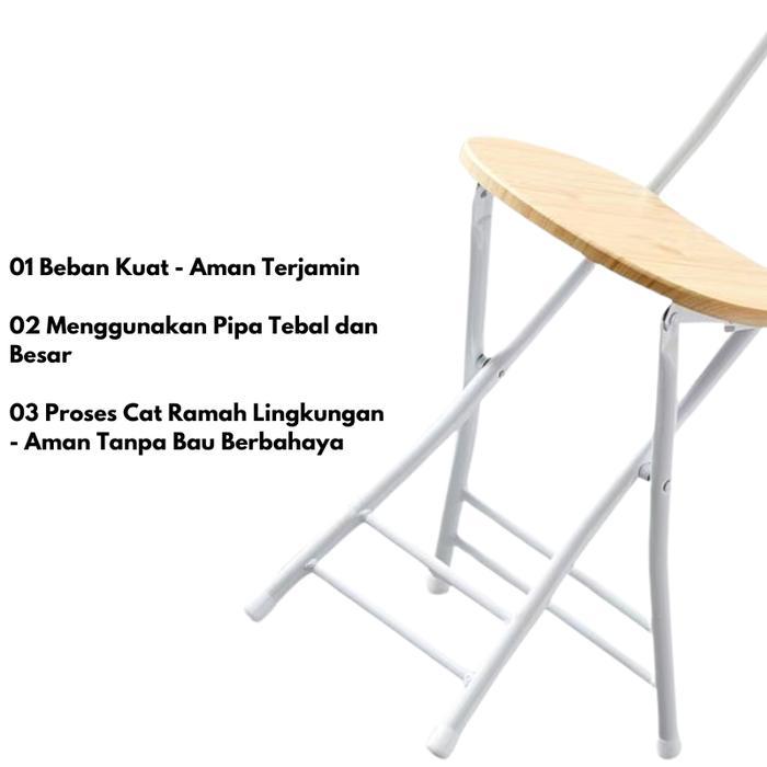 Morning Star Kursi Lipat Kayu Kursi Lipat Praktis Kursi Lipat Outdoor Kursi Lipat Solat Sandaran