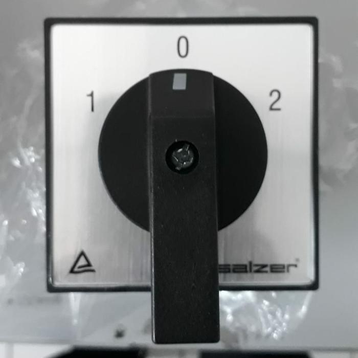 Selector Switch Salzer On Off On 4P 16A Rotary Switch 1-0-2