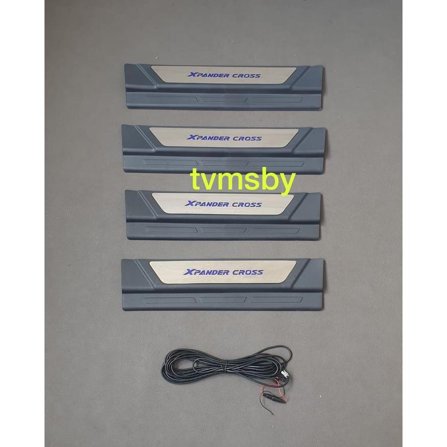 Sill Plate Scuff Plate Samping Xpander Cross 2019 Led