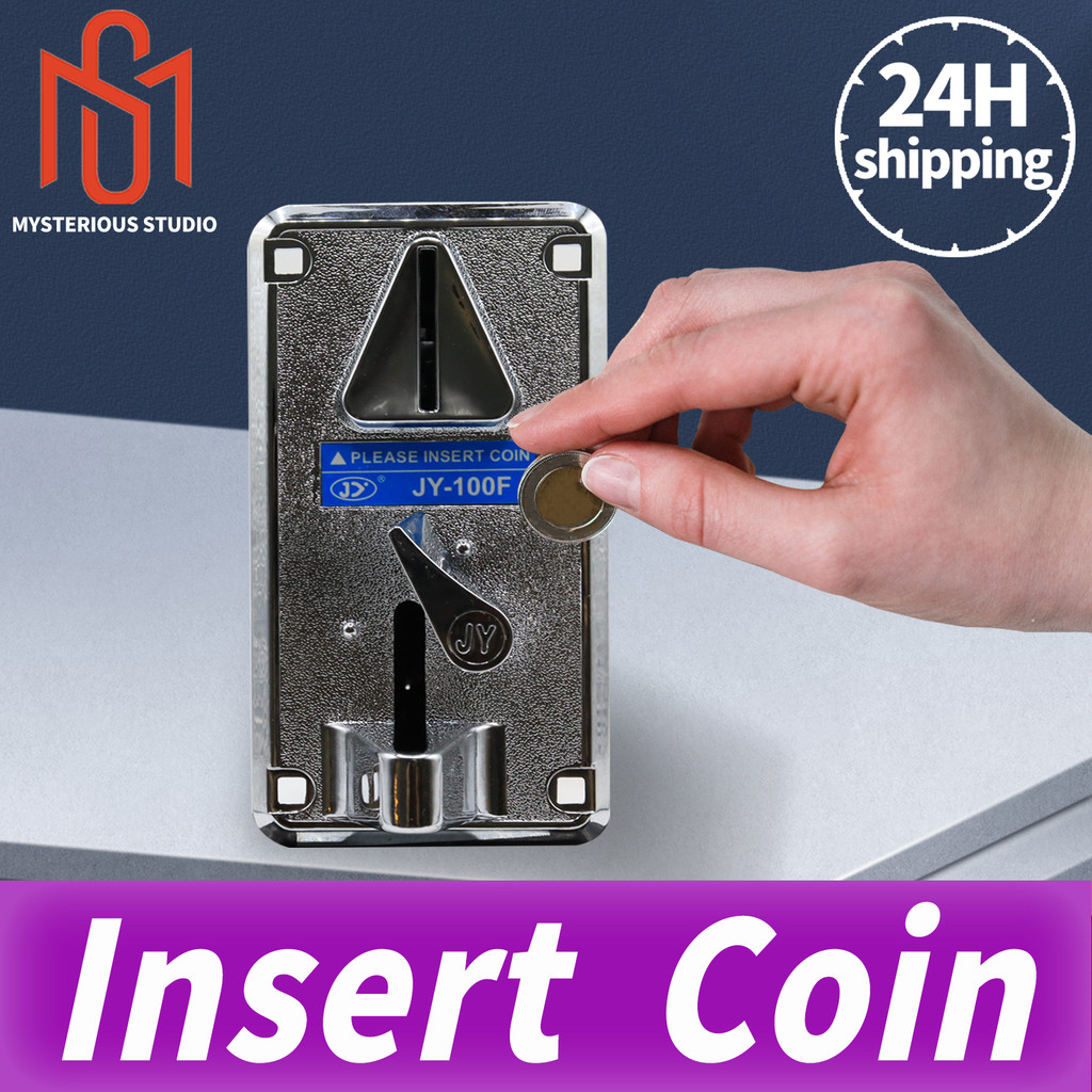 Mystery Studio, Escape Room Game Mechanical Props Electronic Puzzle Superb1987 Insert Coin