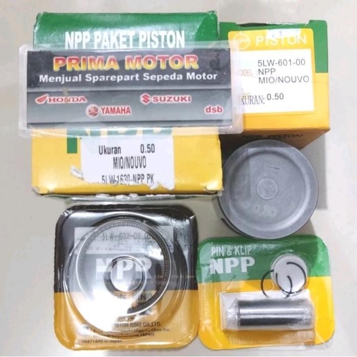 Piston Kit Npp Mio Sporty Mio Soul Os Std 25 50 75 100 Ori Npp