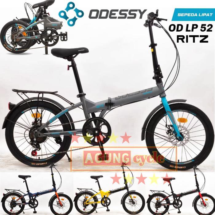 SEPEDA LIPAT / FOLDING BIKE ODESSY RITZ 20" 62 7 SPEED