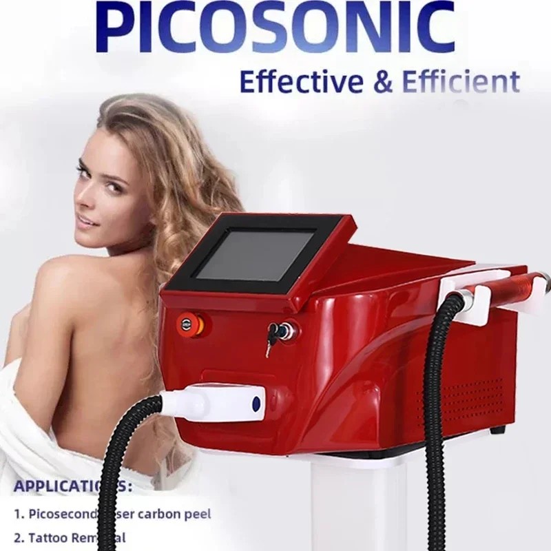 Hot sale professional picolaser laser picosecond carbon laser facial peeling machine nd yag portable
