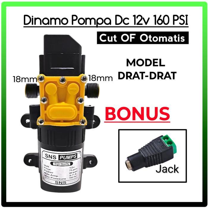 160PSI DINAMO POMPA STEAM / DINAMO POMPA SPRAYER DC12V
