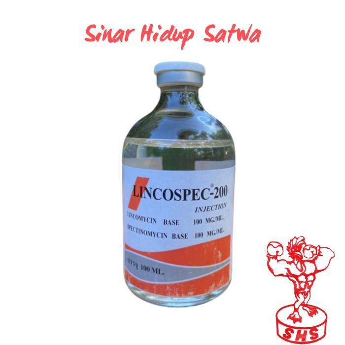 LINCOSPEC 200 LINCOSPECS OBAT INFEKSI PADA AYAM SAPI BABI KERBAU