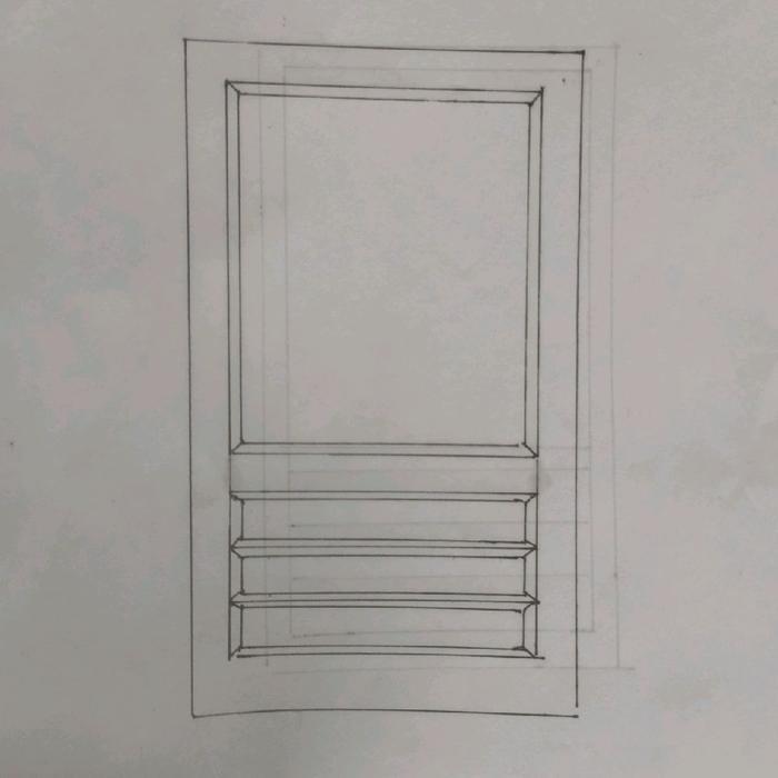 Pesanan 2 Daun pintu kayu Meranti + Pemasangan