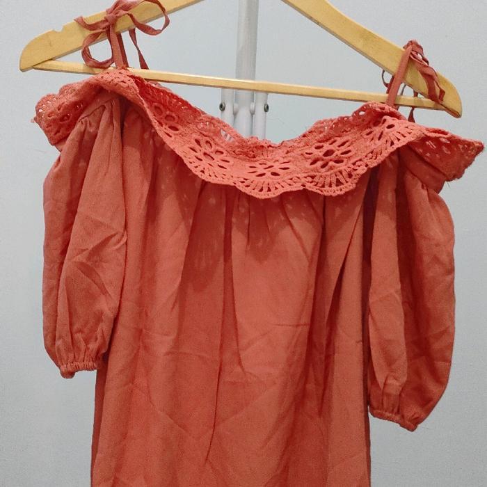 kaos wanita lengan panjang pendek Katun Santai.