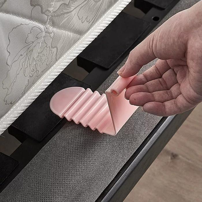 Isi 6pcs Jepit Sprei Anti Geser Universal Penjepit Kasur Sprei Anti Geser Jepitan Sprei Anti Geser