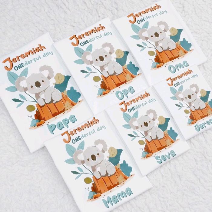 ORIGINAL KAOS ULANG TAHUN CUSTOM PREMIUM KAOS ULANG TAHUN COUPLE KELUARGA KAOS SABLON CUSTOM KAOS