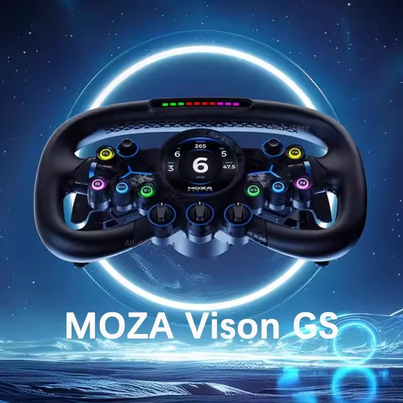Moza Racing Vision Gs Formula Steering Wheel F1 24 Racing Simulator Game Equipment Vgs Steering