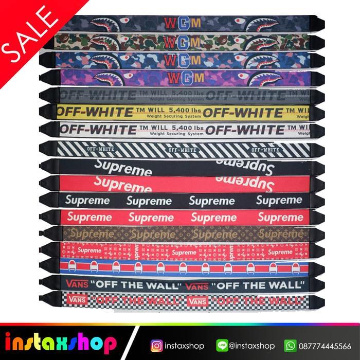 Strap Camera / Tali Kamera DSLR SLR Mirorrless SUPREME WGM BAPE VANS