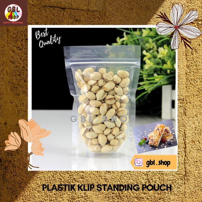Standing Pouch 9x13 Plastik Klip Bening isi 20pcs