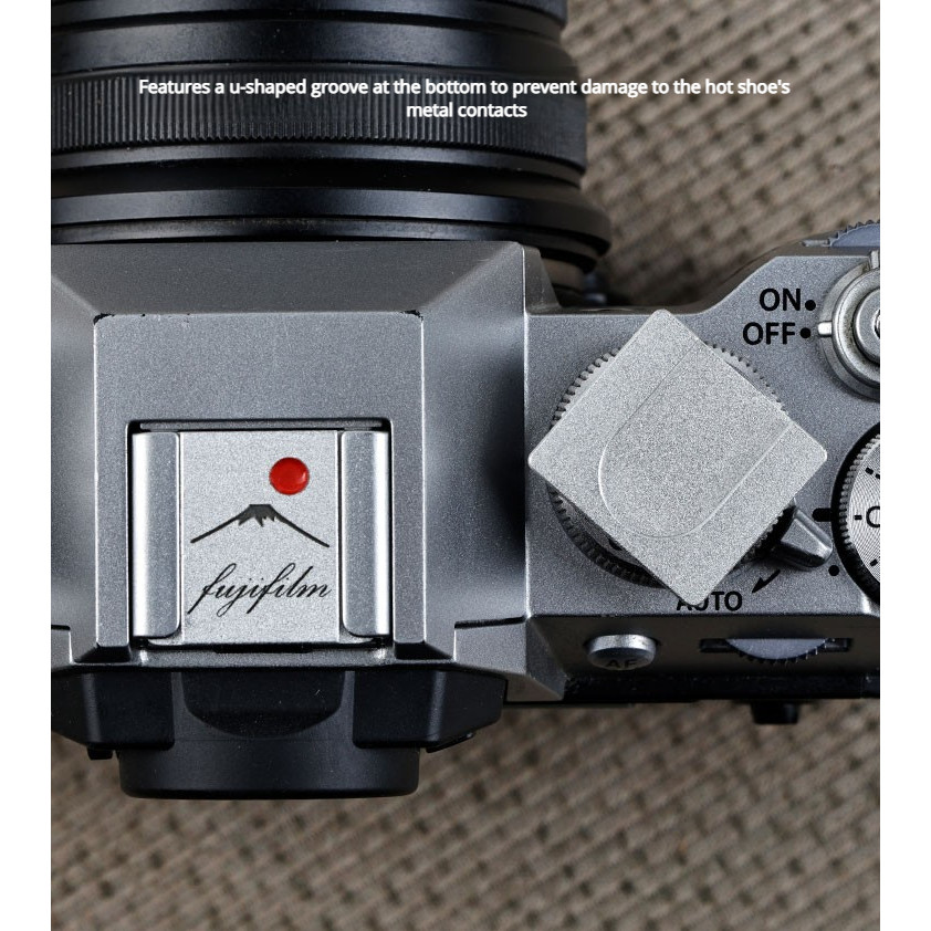 Suitable for Fuji XS20XT4 XT30 X100V Mirrorless xt30ii xm5 x100vi Camera hot Shoe Cover Metal
