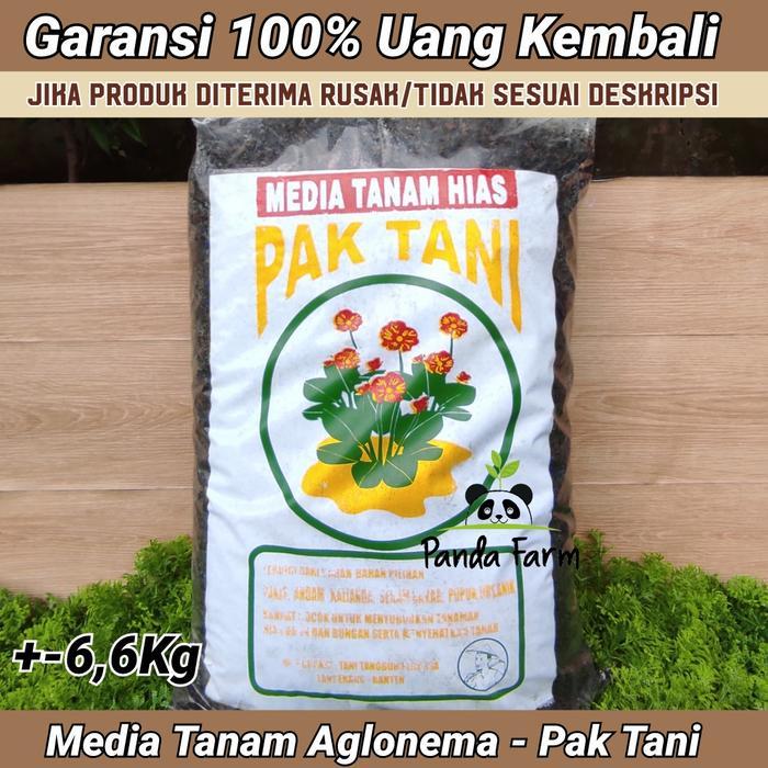 Media Tanam Aglonema & Tanaman Hias Organik Pak Tani - 1 Karung
