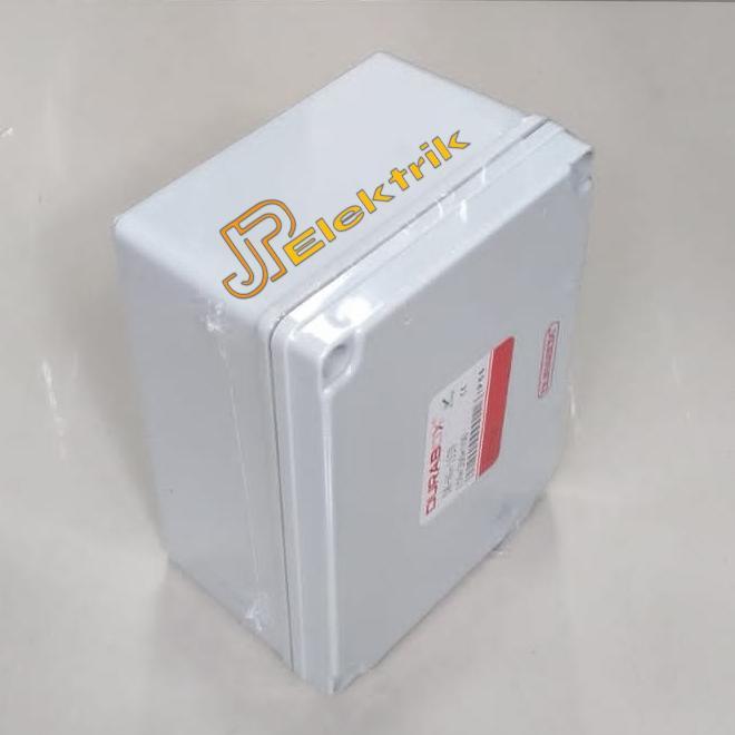 BOX PANEL PLASTIK ABS 150X200X100 MM ABU IP66 BOX PANEL PLASTIK + BASE PLATE