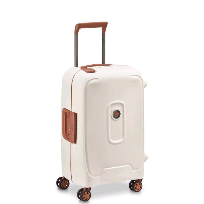 Koper 20 Inch Delsey Moncey Cabin Frame Case Tanpa Zipper - Beige