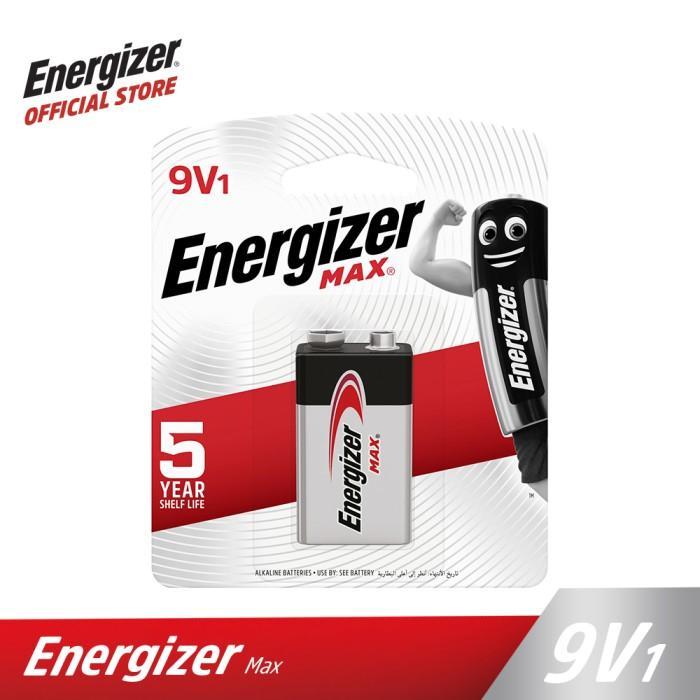 Energizer 9 Volt / Baterai Energizer 9V / Kotak