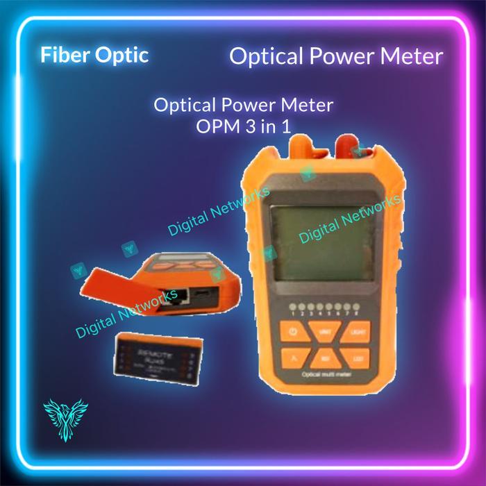 Optical Power Meter Opm 3 In 1 Optik Power Meter Opm 3In1