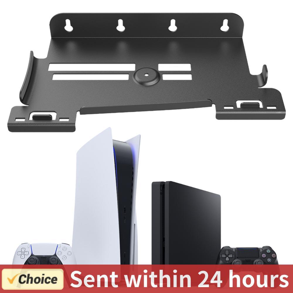 Wall Mount Host Universal Wall Bracket with Controller Hook Console Dock Bracket Handle Storage Rack