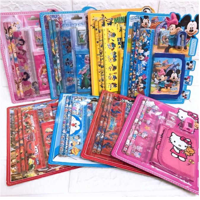 Set alat tulis anak sekolah / Set lengkap paket alat tulis sekolah